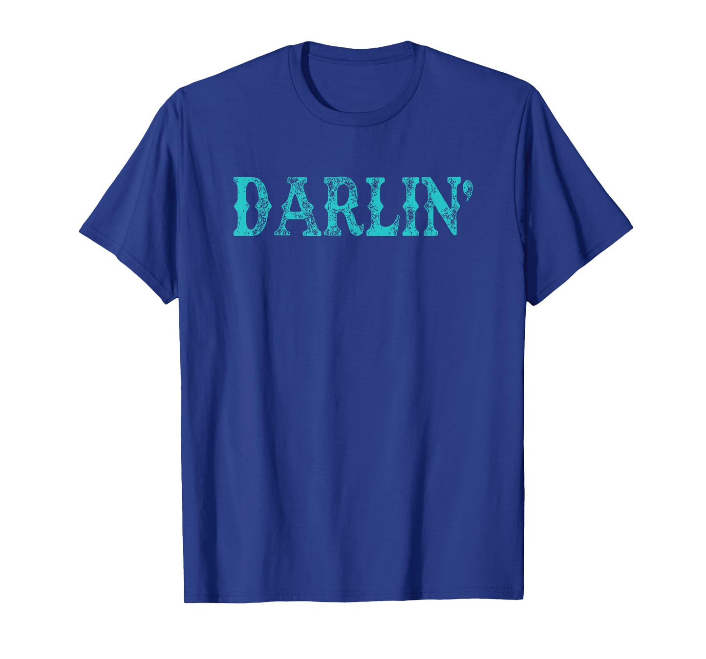 Darlin’ Western Graphic Distressed Vintage Cowgirl Country T-Shirt