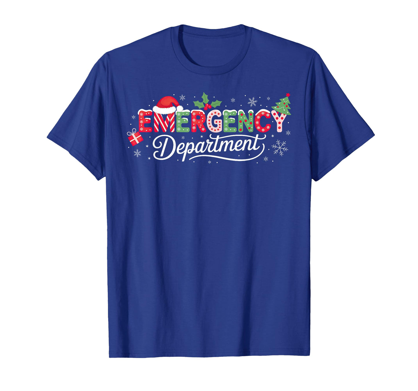 Emergency Department Christmas Santa ER T-Shirt