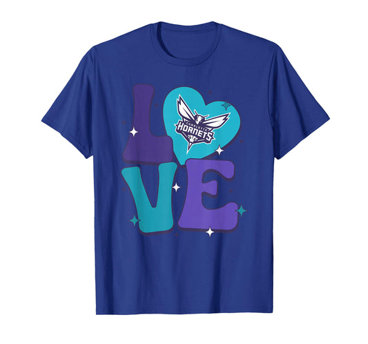 NBA Charlotte Hornets Valentine's Day Love T-Shirt