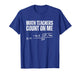 Math Teachers Count On Me Quadratic Formula T-Shirt