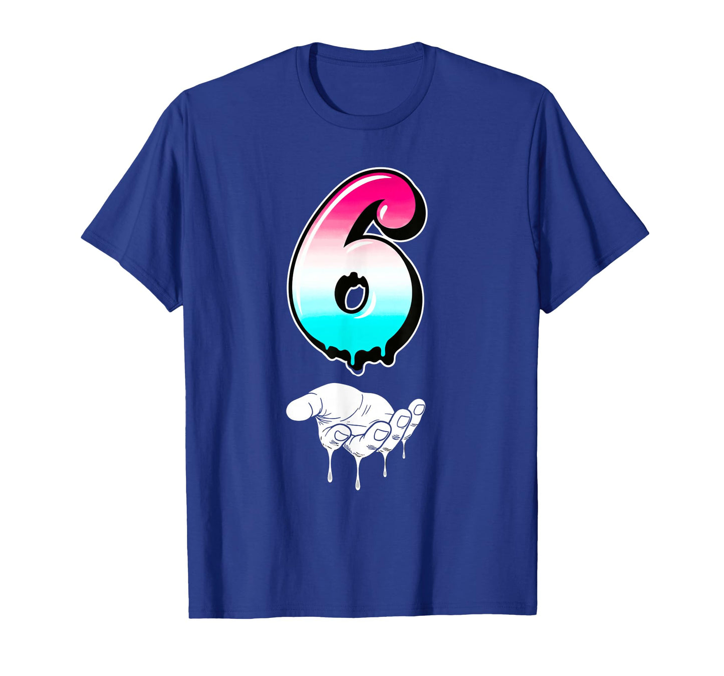 Cool Six Seven 6 7 Meme Gen Alpha Slang Costume Matching T-Shirt