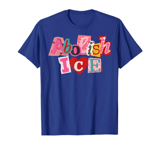 Valentine's Day Abolish Ice Men Women T-Shirt
