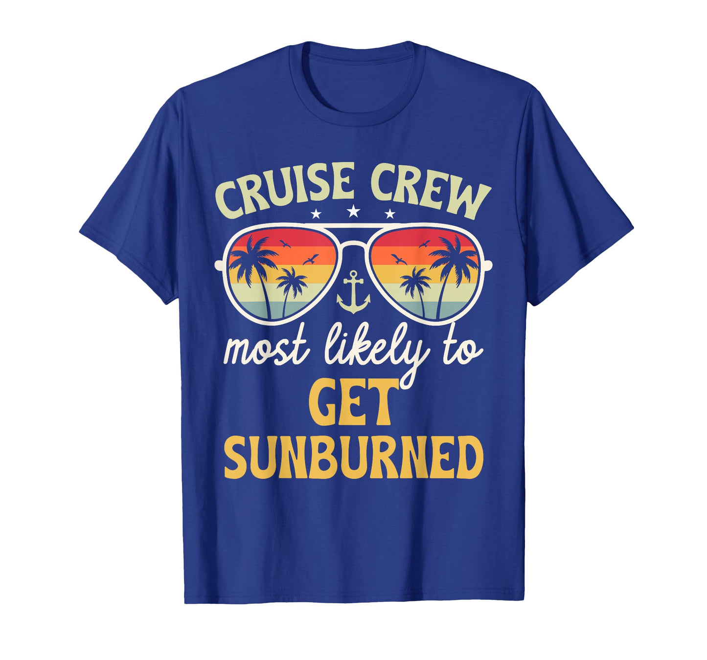 Most Likely to Get Sunburned Matching Family Cruise 2026 T-Shirt