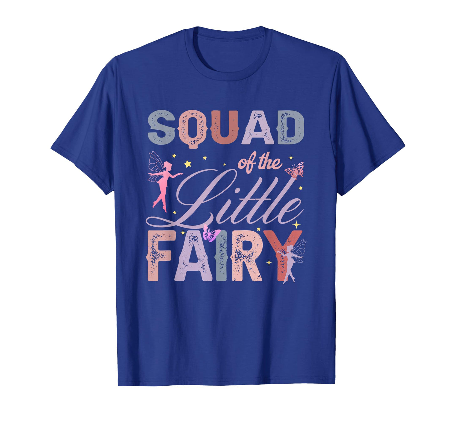 Squad of The Little Fairy 1St Birthday Girl Fairytale T-Shirt