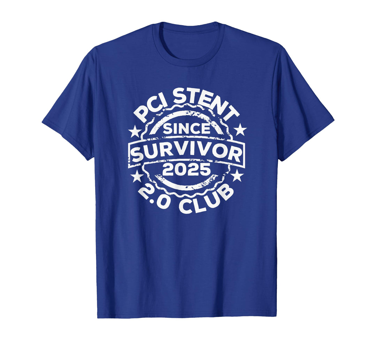 PCI Stent Survivor Since 2025 Badge Design T-Shirt