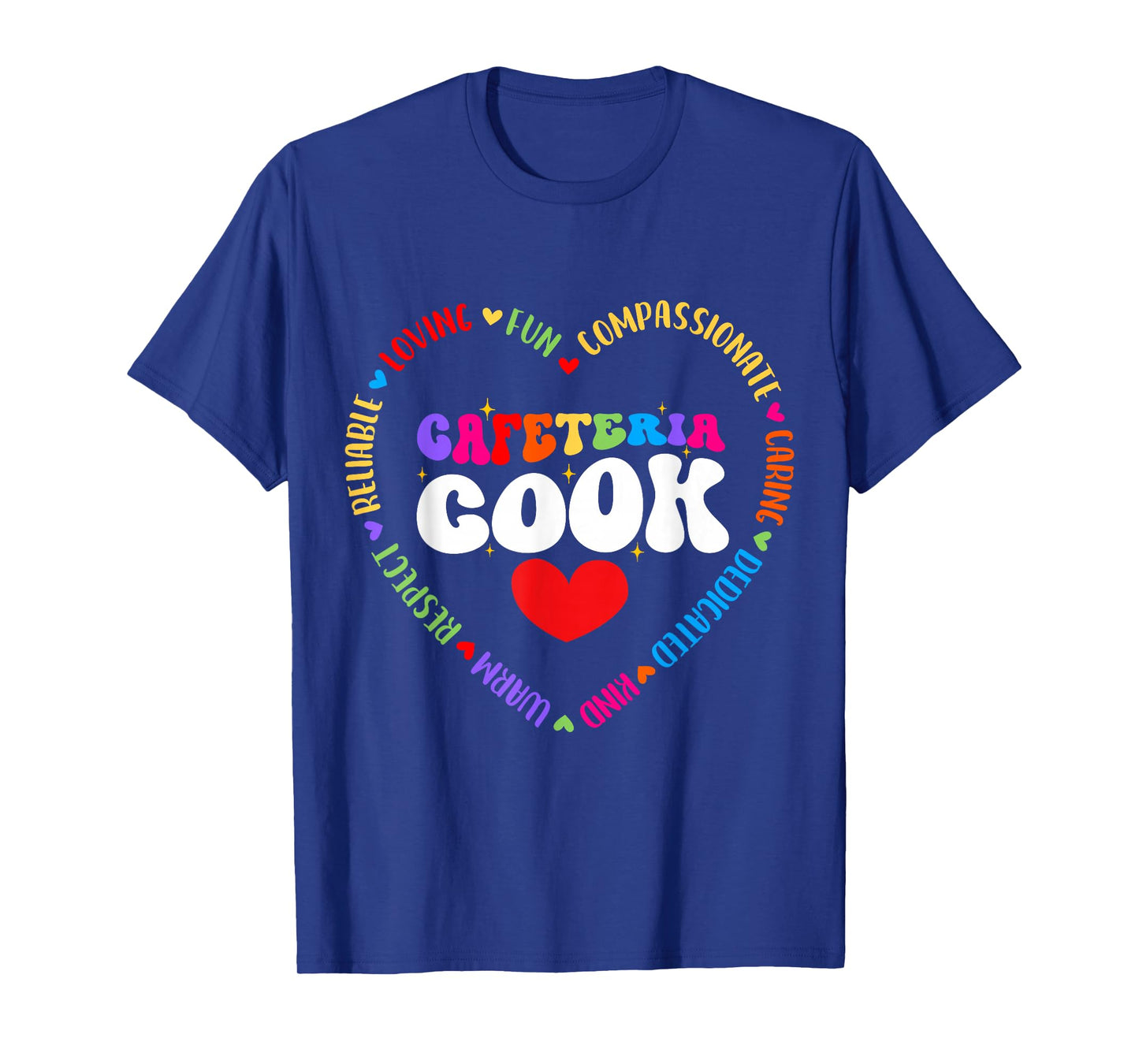 Food Services Crew Cafeteria Cook Helper School Squad T-Shirt