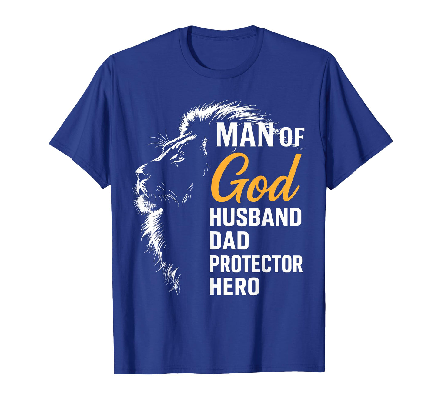 Man of God Christian T-Shirt for Men – Jesus Faith-Based T-Shirt