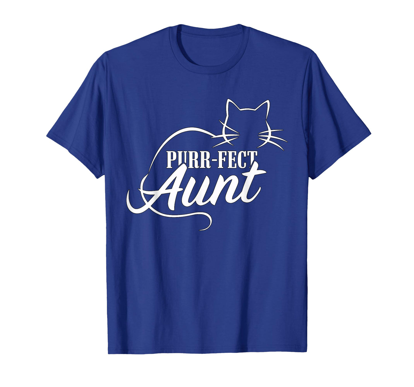 Purr-FECT Aunt Cat Owner T-Shirt
