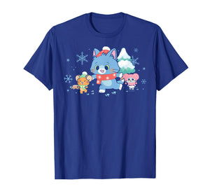 Christmas Winter Fun Group Shot T-Shirt