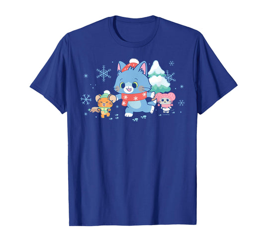 Christmas Winter Fun Group Shot T-Shirt