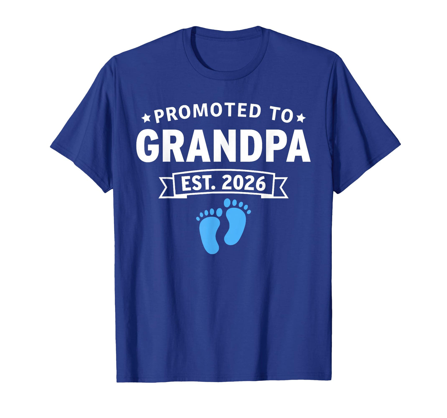 Promoted to Be Grandpa 2026 Loading Pregnancy Announcement T-Shirt