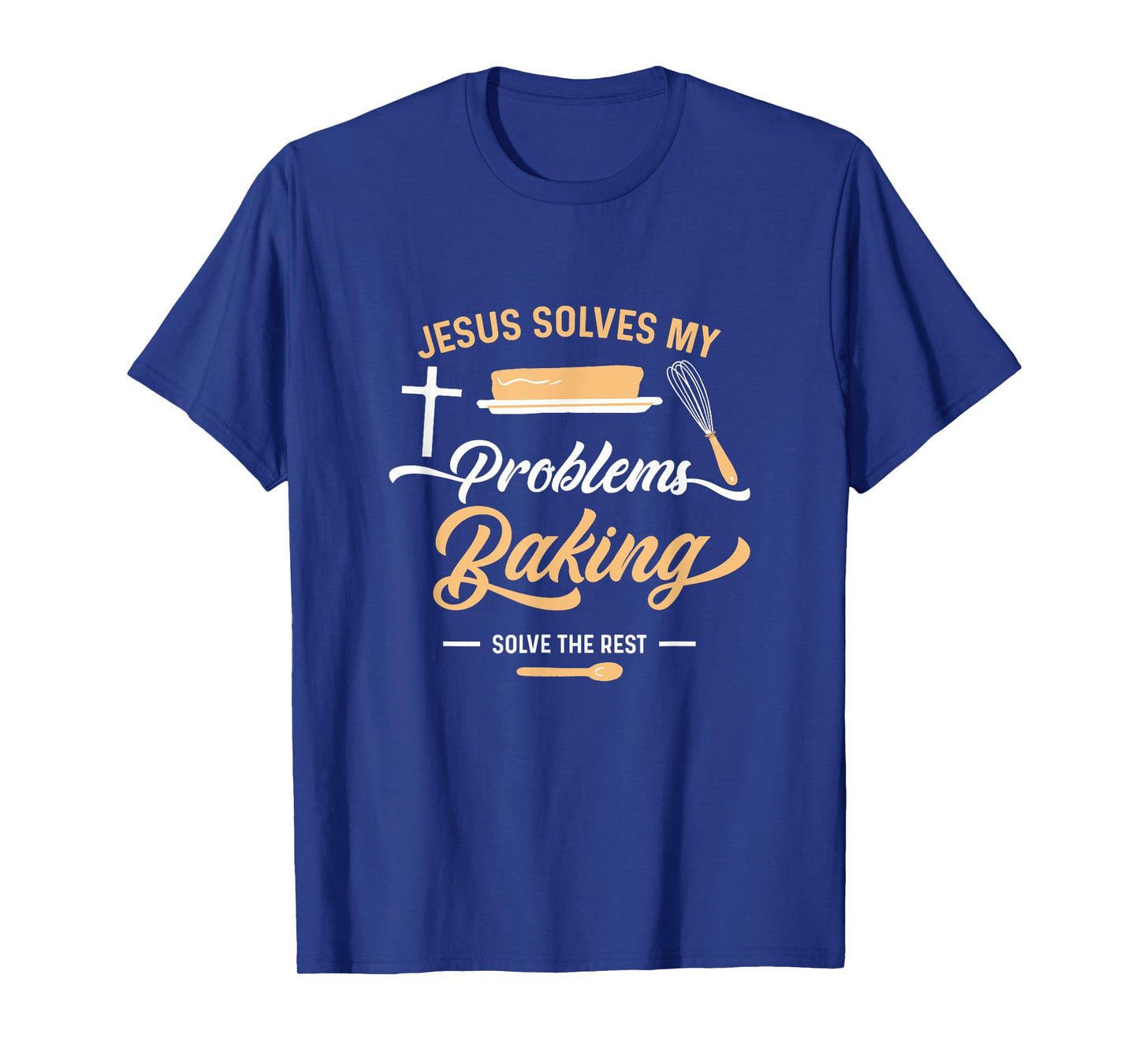Jesus and Baking Funny Christian Baker Chef T-Shirt