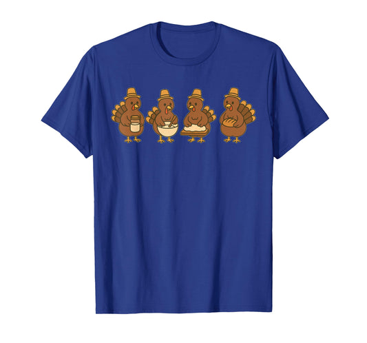 Sourdough Baker Turkey Thanksgiving Bakery T-Shirt