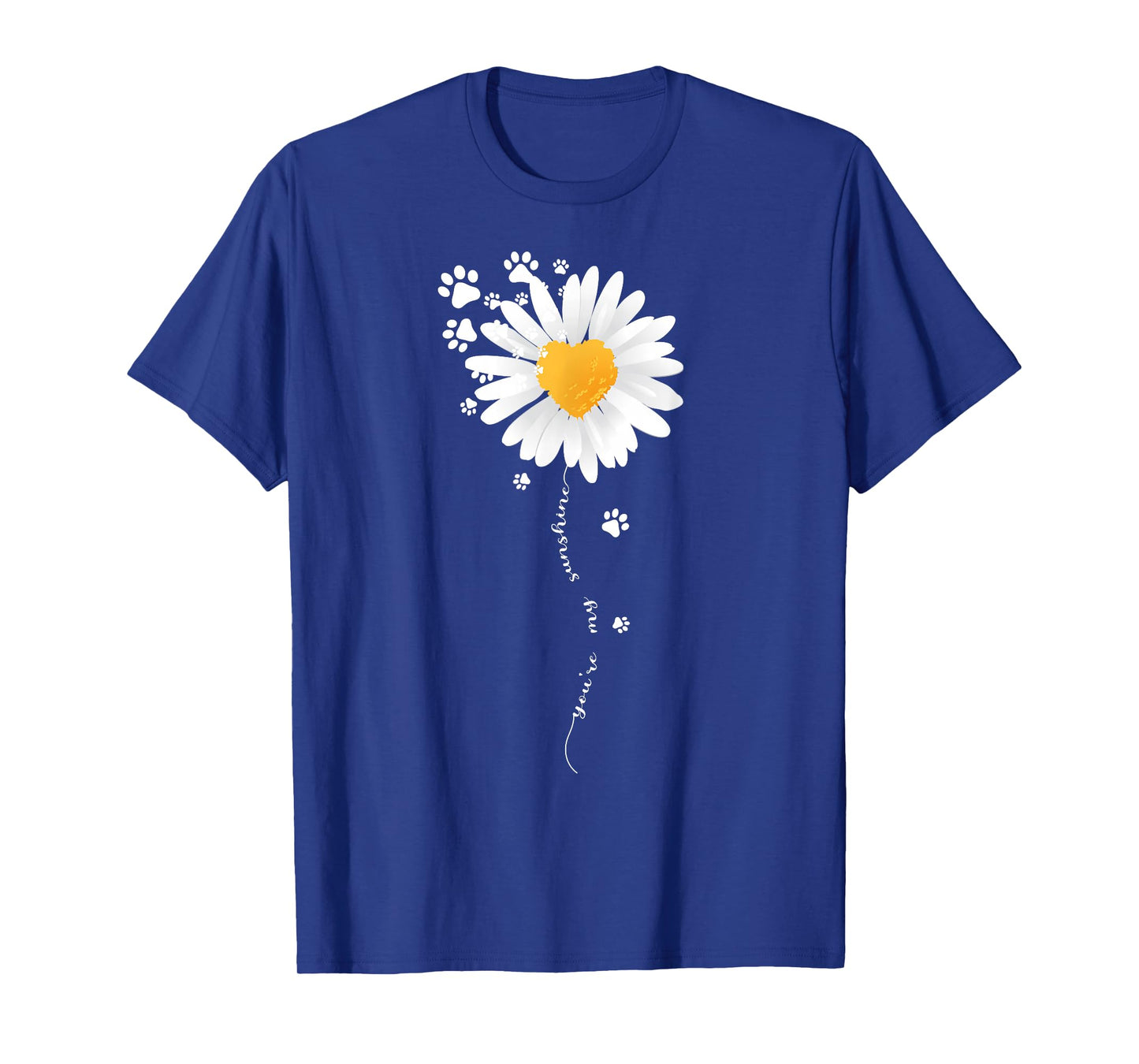 Paw Full of Daisies Paw Dog Lover T-Shirt