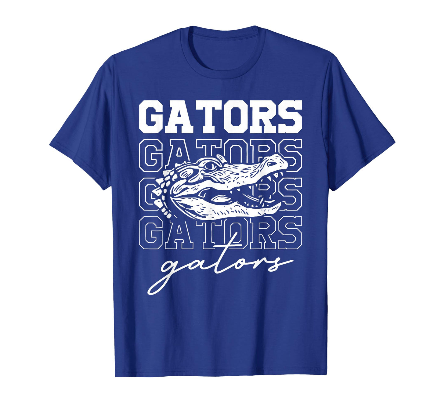 Funny Gators School Spirit Fan Team Gator Back to School T-Shirt