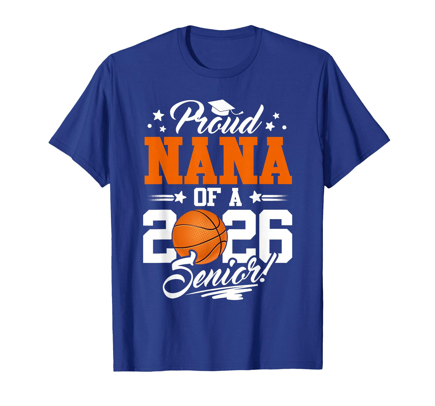 Proud Nana of A 2026 Senior Graduate Basketball T-Shirt
