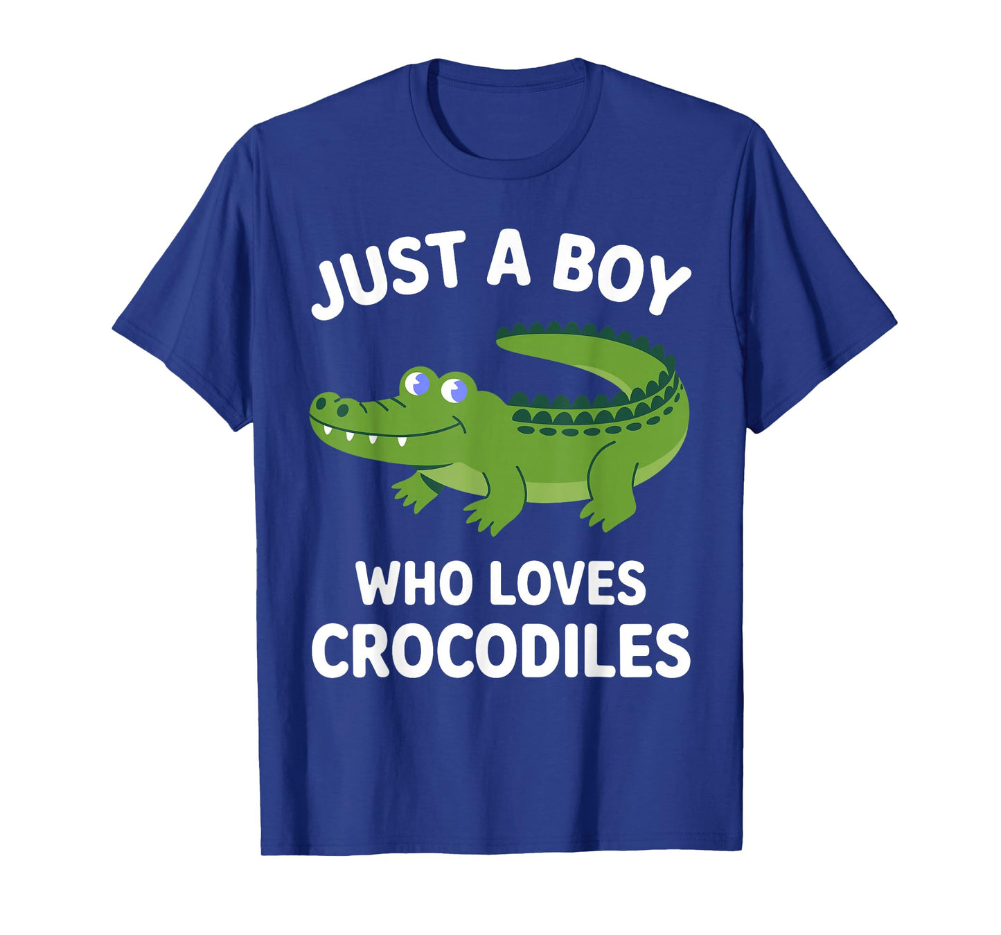 Funny Crocodile Design for Boys Kids Men Crocodile Lover T-Shirt