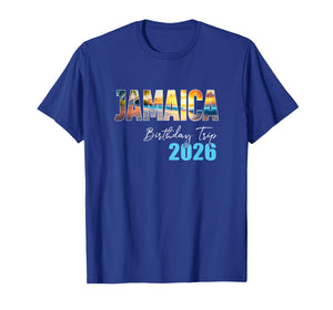 Jamaica Birthday Trip 2026 Vacation Party Crew Cruise T-Shirt