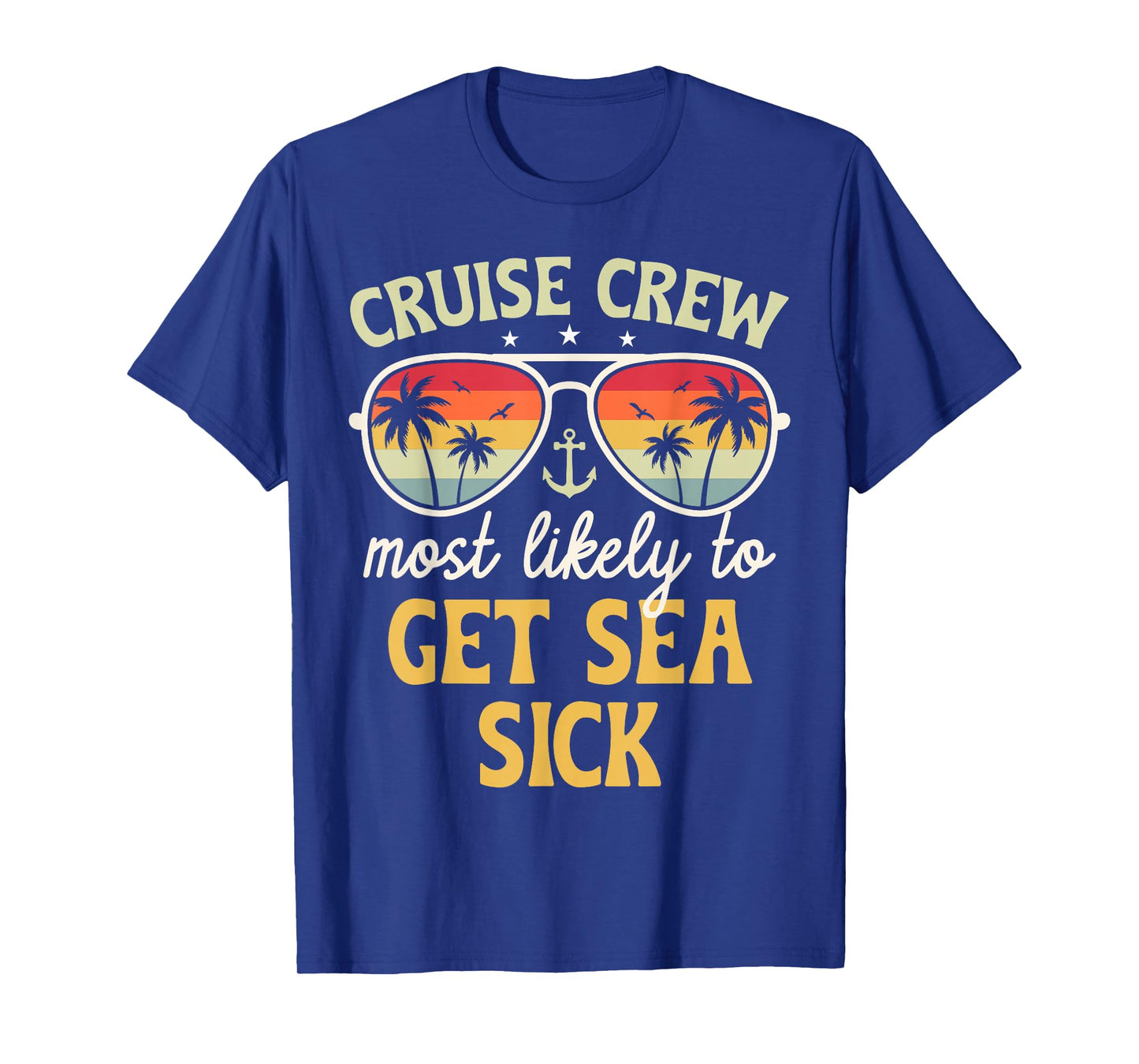 Most Likely to Get Sea Sick Matching Family Cruise 2026 T-Shirt