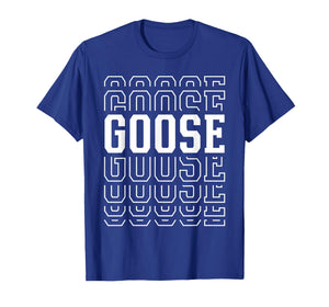 Goose Layered Text Costume Animal Lover T-Shirt