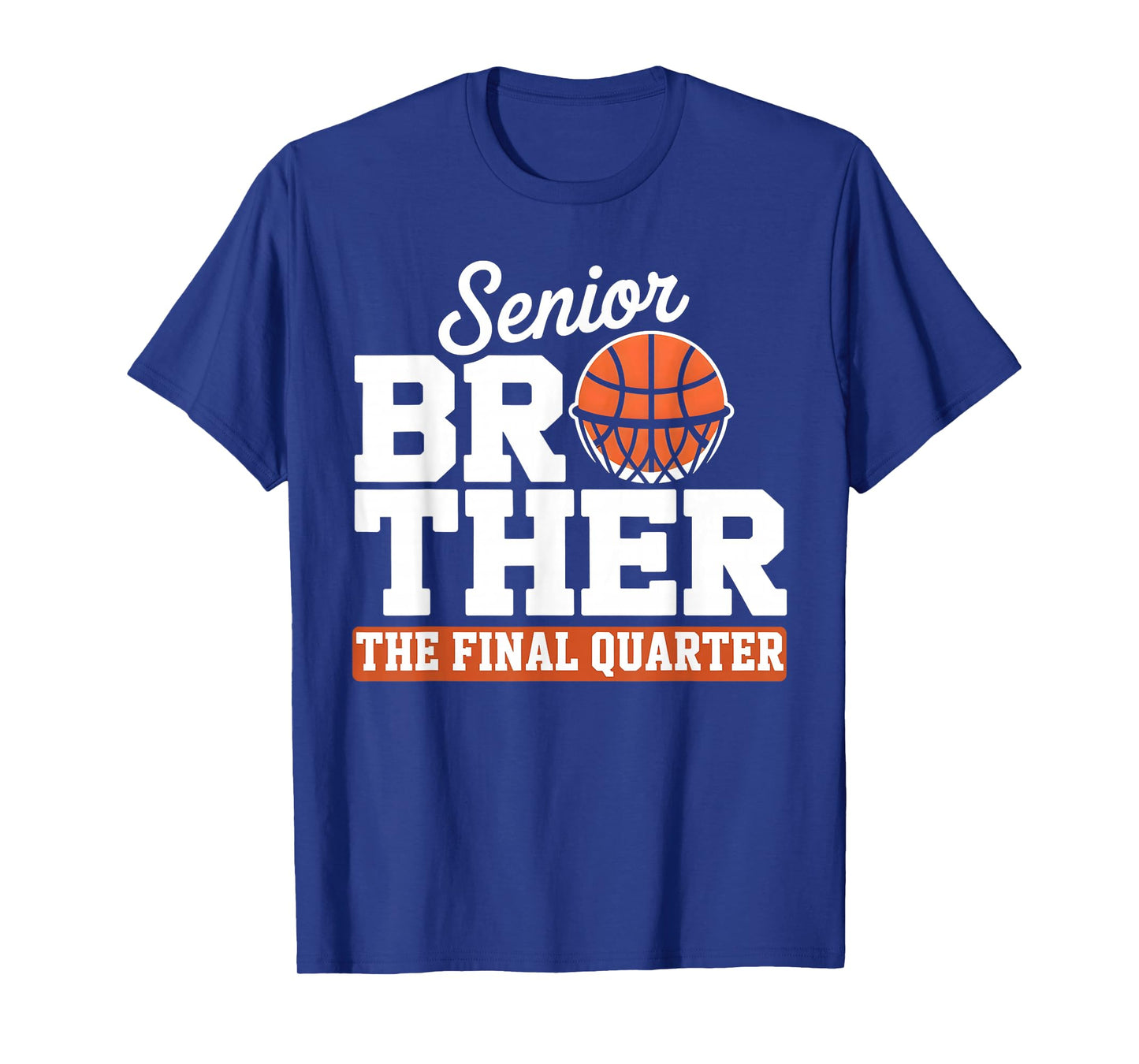 Senior Brother Basketball The Final Quarter Class of 2026 T-Shirt