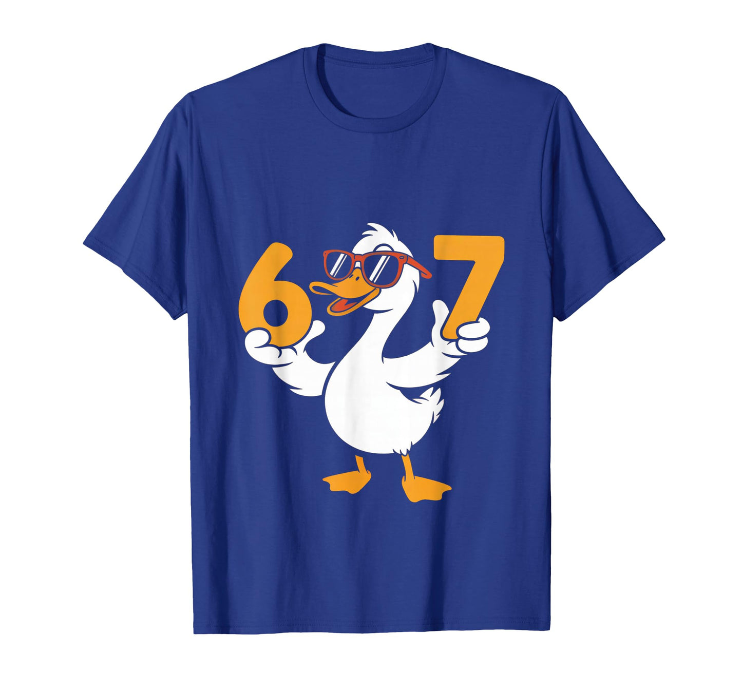 67 Meme Funny Goose Humor Six Seven Gen Alpha T-Shirt