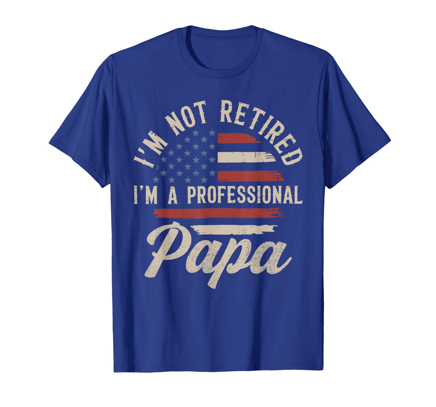 Im not Retired Im a Professional papa Grandpa T-Shirt