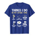 Things I Do in My Spare Time Fishing Boys Men Fishing Lovers T-Shirt