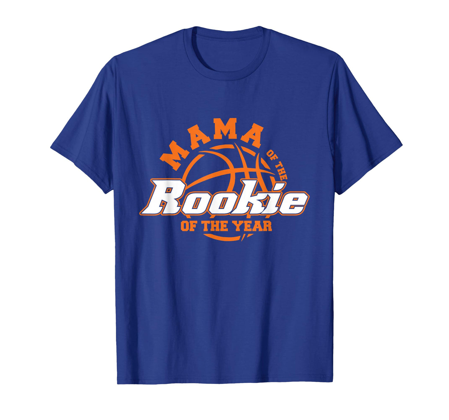 Mama of Rookie 1st Basketball Bday Theme Matching T-Shirt