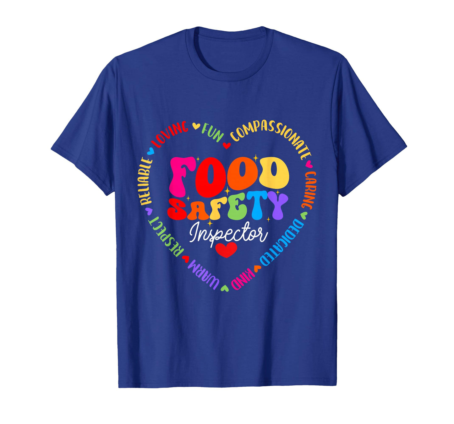 Food Safety Inspector Cafeteria Team Helper School Admin T-Shirt