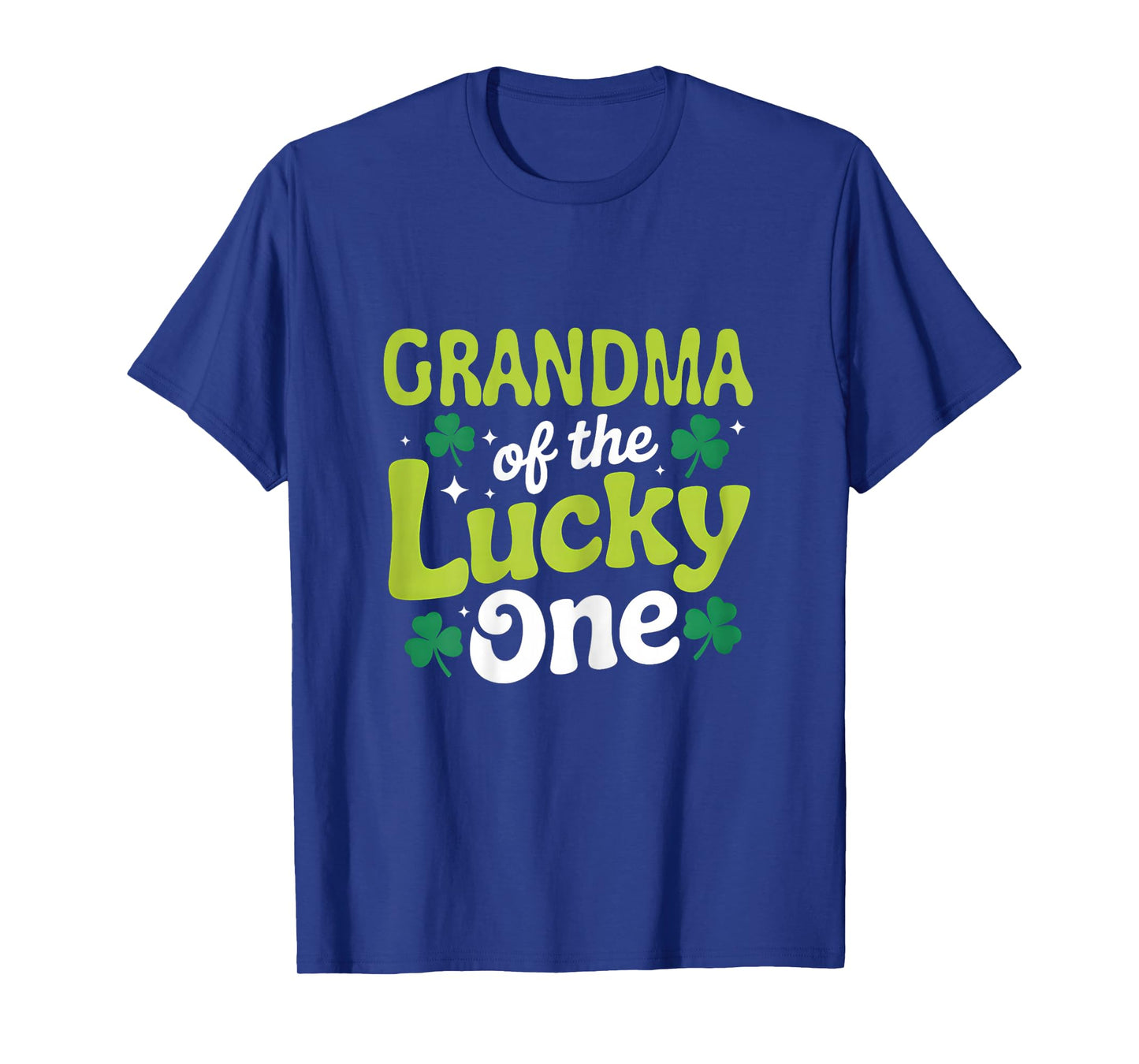 Grandma of The Lucky One First Birthday St Patrick's Day T-Shirt