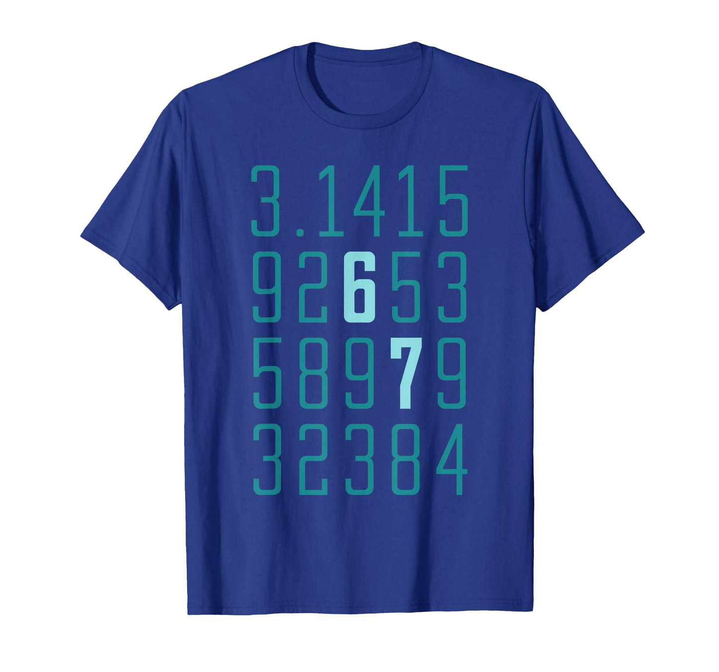 67 Pi Math Meme Slang Funny Six Seven Science Math Teacher T-Shirt
