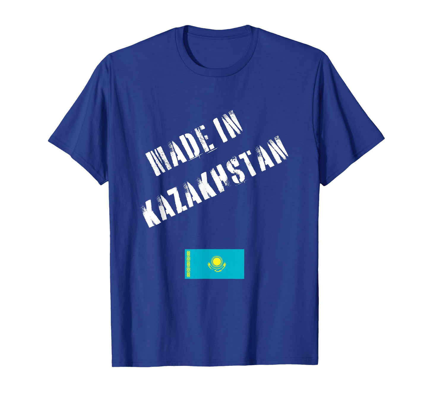 Made in Kazakhstan with Flag Funny T-Shirt