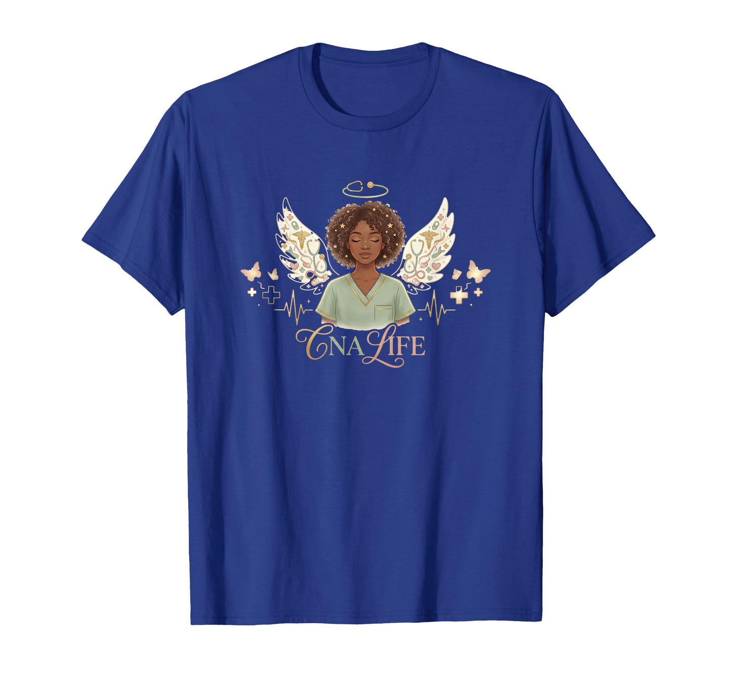 CNA Nurse Life Black History Month African American Nursing T-Shirt