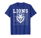 Lions School Spirit Fan Team Back to School T-Shirt