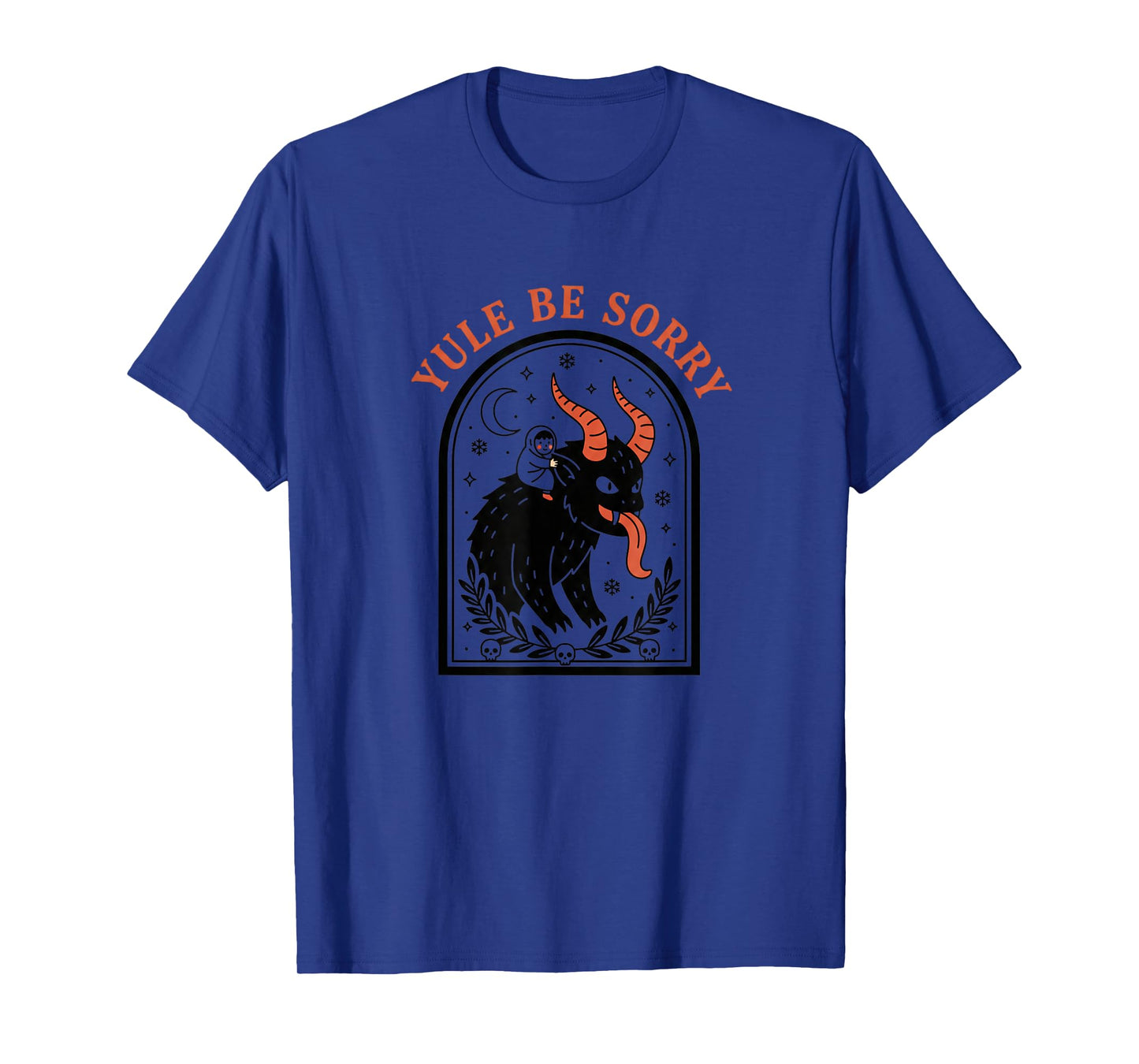 Christmas Yule Be Sorry Krampus, Dark Krampus Devil Holiday T-Shirt