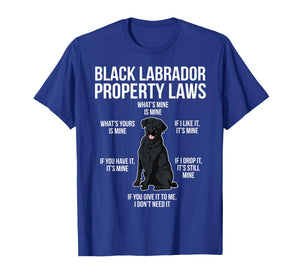 Funny Black Labrador Owner Black Lab Lover T-Shirt