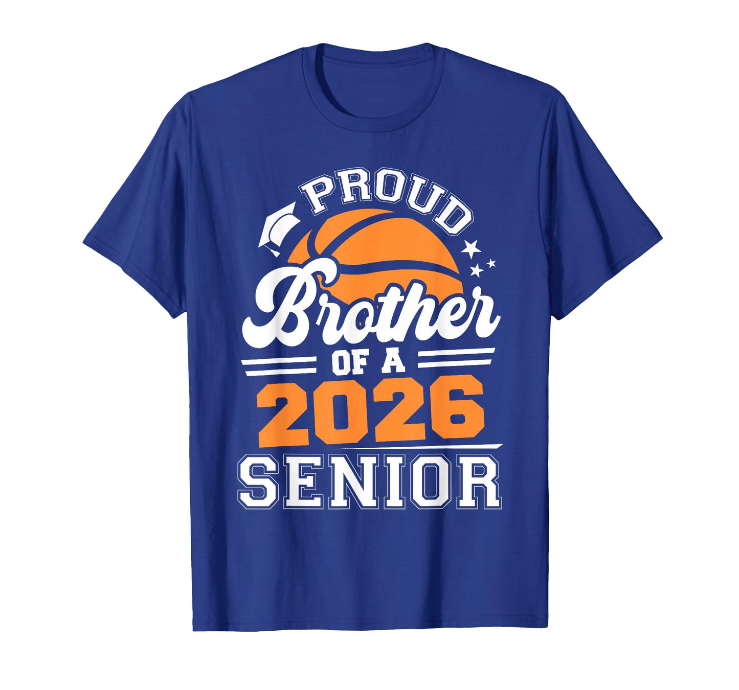 Proud Brother of A Basketball Senior 2026 Graduation T-Shirt