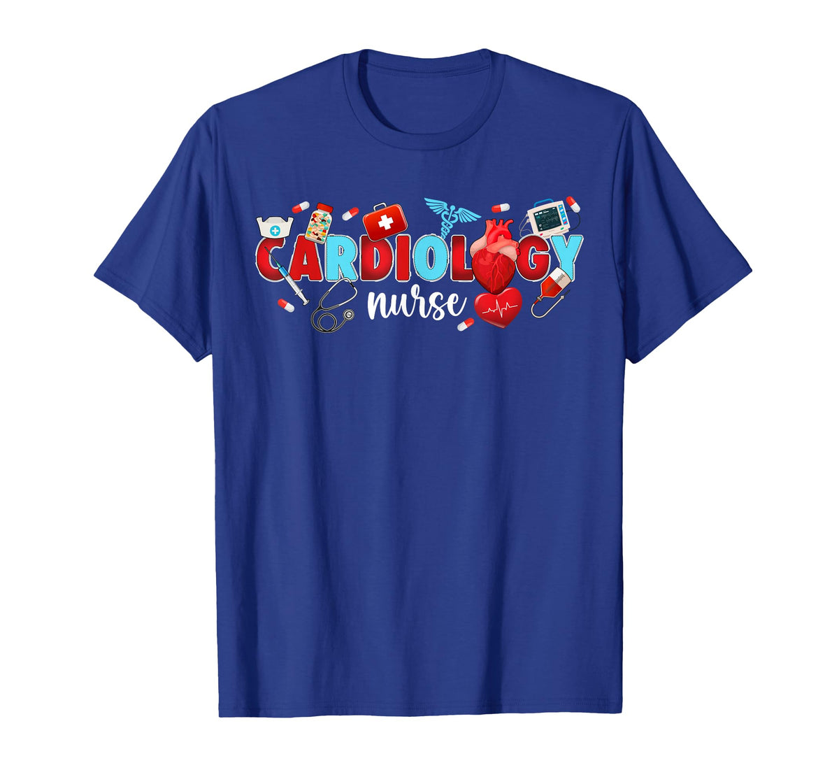 Cardiac Nurse Cardiac Nursing Cardiology Nurse T-Shirt