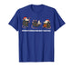 Funny Santa Opossums Overstimulated But Festive Xmas Lights T-Shirt