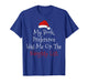 My Book Preference Has Me On The Naughty List Christmas Xmas T-Shirt
