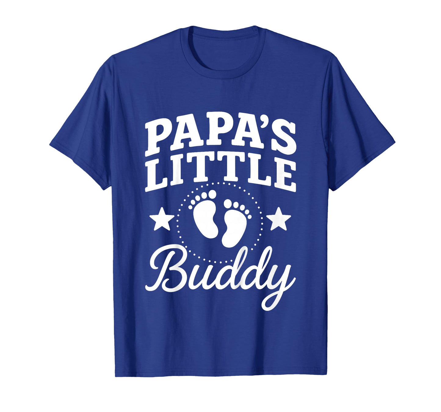 Kids Papa's Little Buddy Fathers Day for Kids Boy Girl Toddler T-Shirt