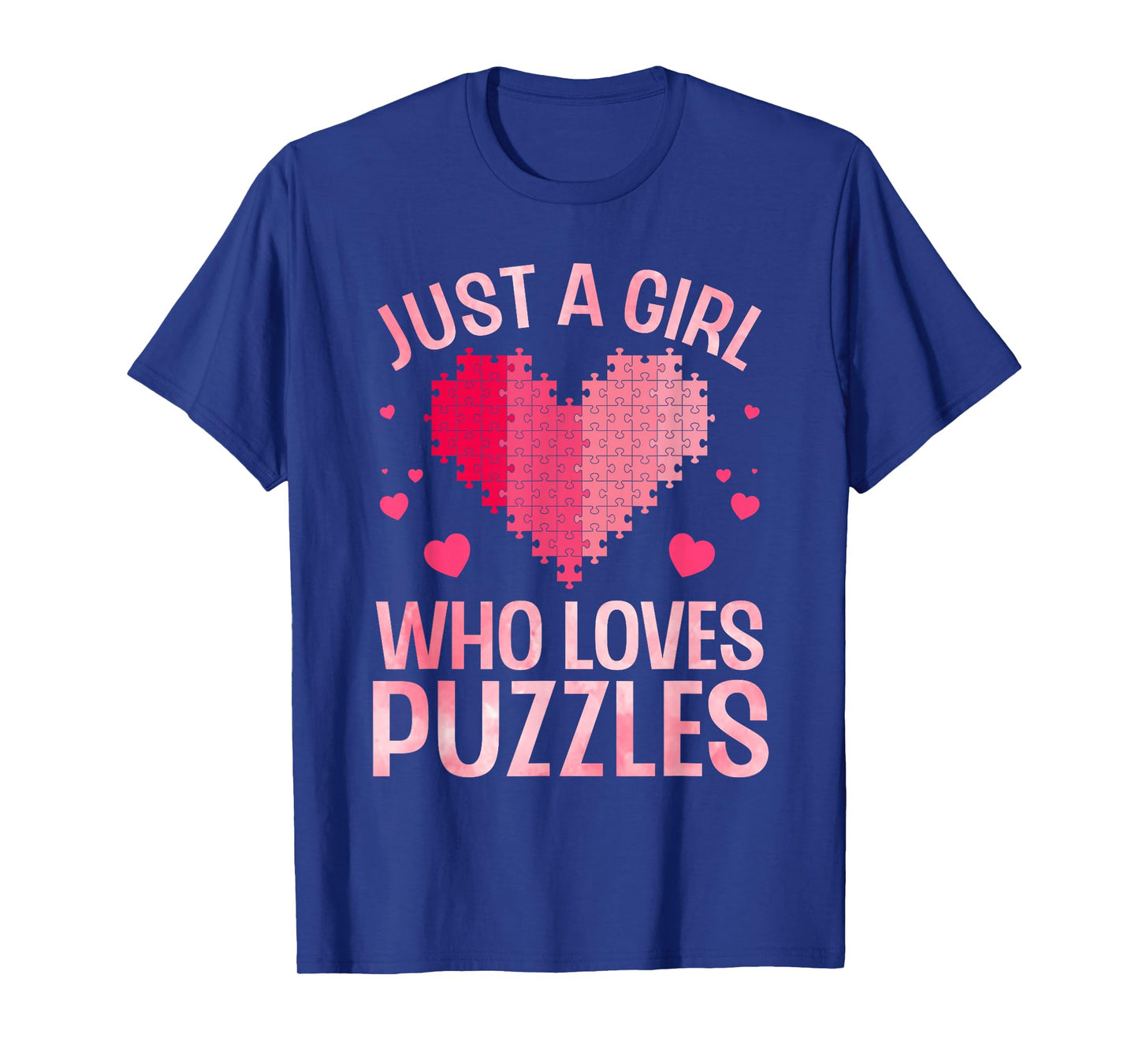 Cool Puzzle Design for Women Girls Jigsaw Lover Puzzle Piece T-Shirt