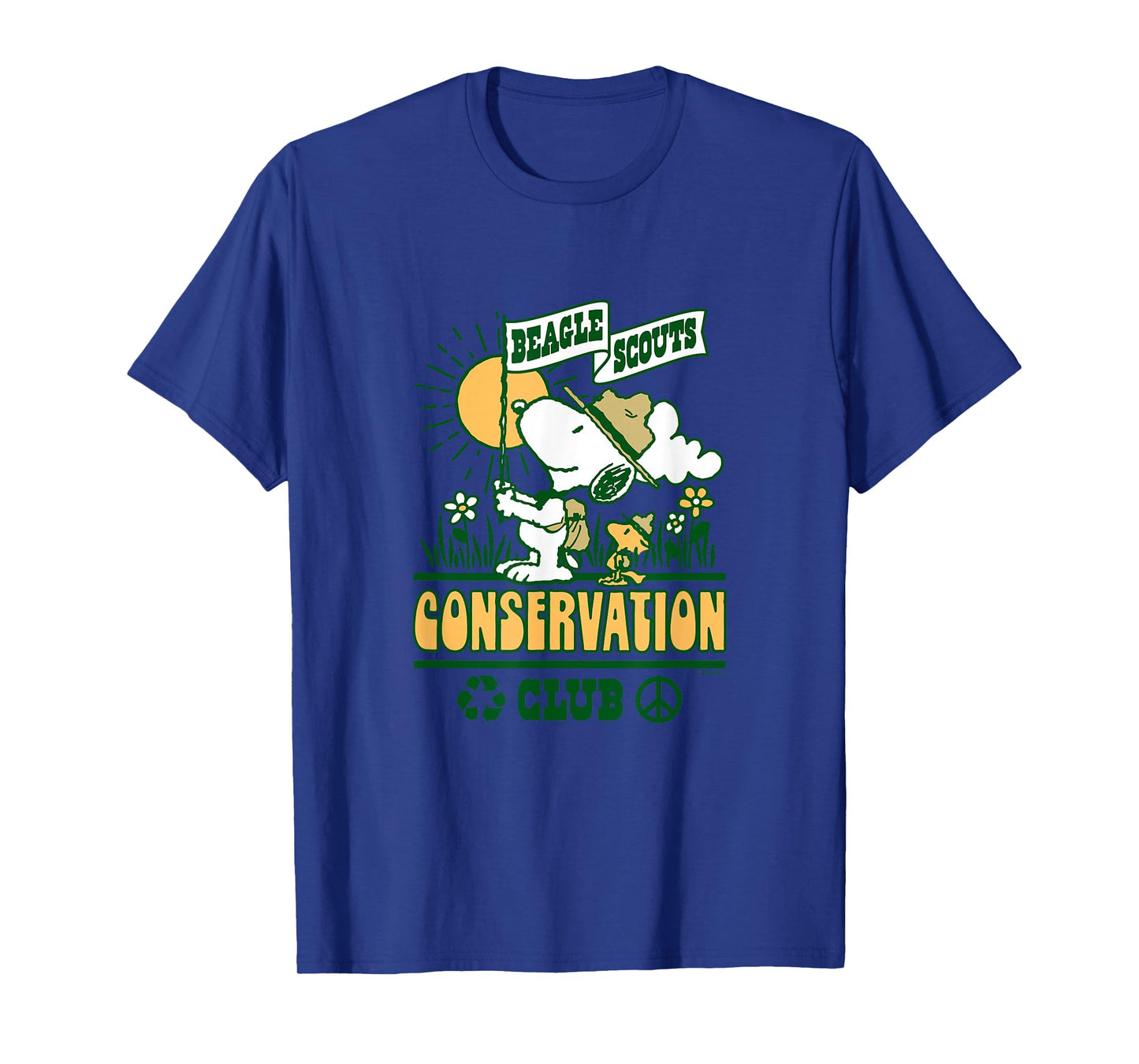 Snoopy Beagle Scouts Conservation Club T-Shirt