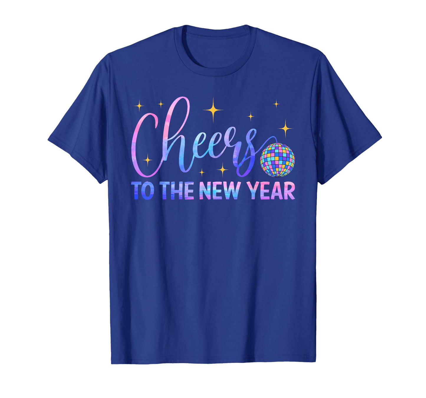 Cheers to The New Year 2026 Disco Ball New Years Eve Party T-Shirt