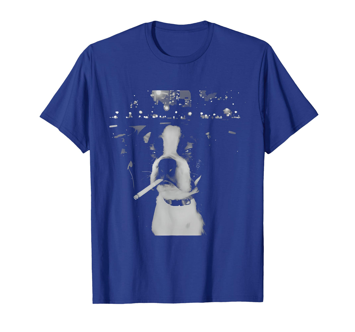 Funny Smoking Dog Meme T-Shirt