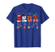 Bruh Funny Christmas Red Plaid Teens Boys Kids Xmas Pajamas T-Shirt