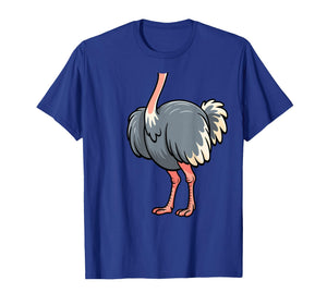 Ostrich Shirt Adult Men Women Kids Body Ostrich Costume T-Shirt