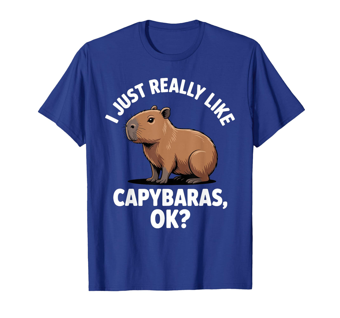 Funny Capybara Art for Men Women Kids Capy Rodent Capybara T-Shirt