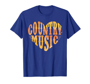 Cute Country Music Art for Men Women Concert Country Music T-Shirt